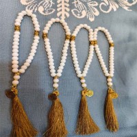 White Tasbih 33 Beads
